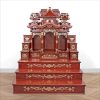 Combo Ban Thờ Thần Tài Thổ Địa Ba Gian “Thái Hòa Hưng Vượng”, KT 157*127*189cm